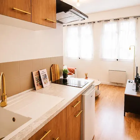 Saint Sever T2 Renove Stationnement Gratuit Clinique Mathilde Chu - Linge & Menage Inclus 公寓 *